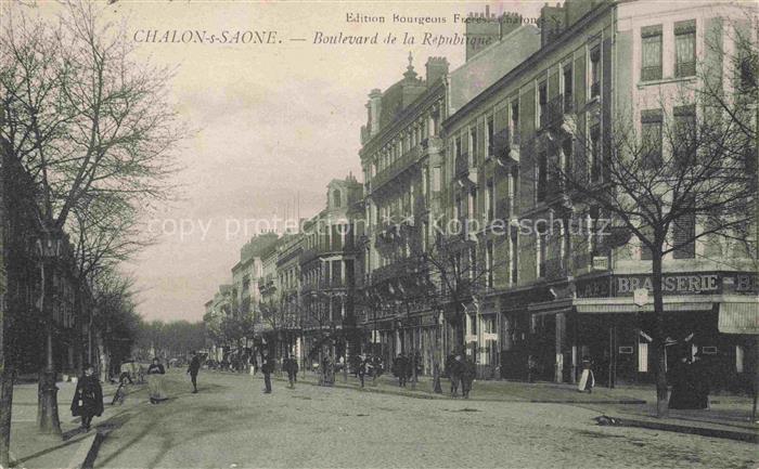 CHALON-SUR-SAONE 71 Saone-et-Loire Boulevard de la République