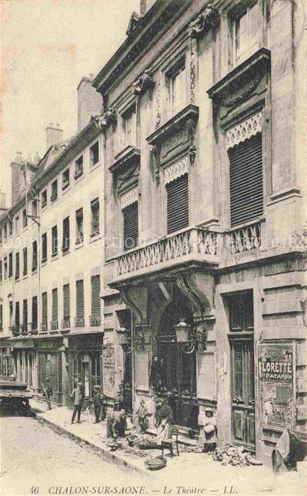 CHALON-SUR-SAONE 71 Saone-et-Loire Le Théâtre