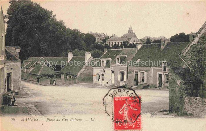MAMERS 72 Sarthe Place du Gué Galerne