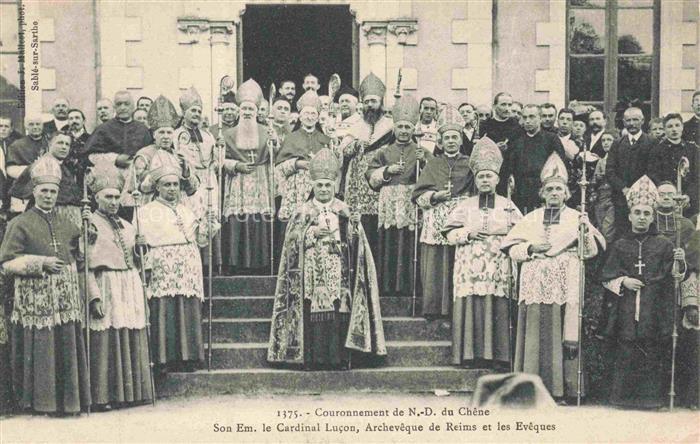 Sable-sur-Sarthe La FLECHE 72 Sarthe Coronnement de Notre-Dame du Chêne