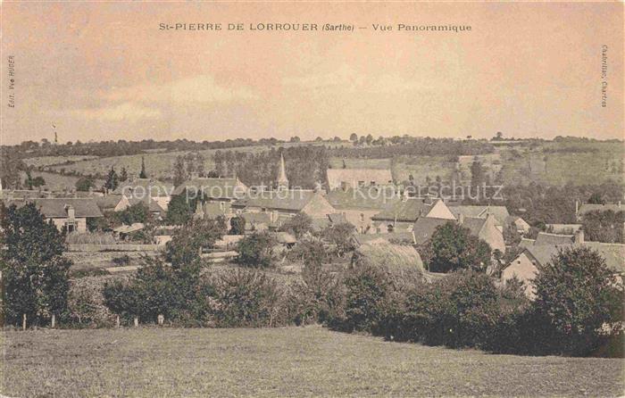 St-Pierre-de-Lorrouer LA FLECHE 72 Sarthe Vue panoramique