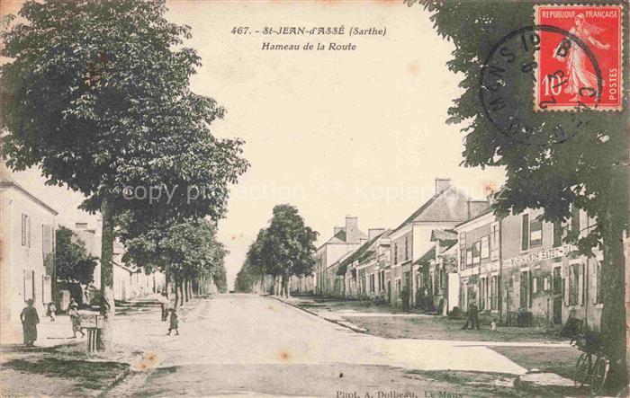St-Jean-d Asse LE MANS 72 Sarthe Hameau de la Route