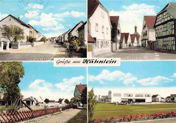 Haehnlein Alsbach-Haehnlein Darmstadt-Dieburg Hessen Ortsmotive Zentrum Schule K