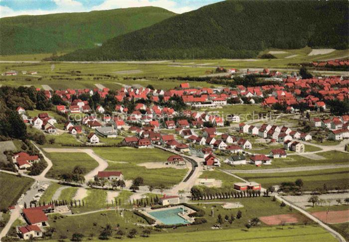 Reinhardshagen Panorama Luftkurort Weserbergland