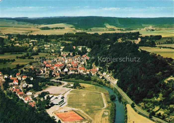 Helmarshausen Bad Karlshafen Hessen 1000jaehrige Stadt im Diemeltal