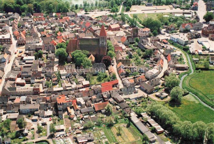 Grimmen Mecklenburg-Vorpommern Fliegeraufnahme