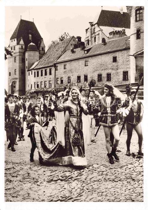 LANDSHUT  Isar Landshuter Fuerstenhochzeit Groesstes historisches Fest Deutschla