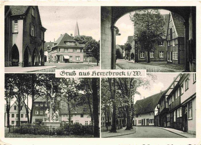 Herzebrock-Clarholz Guetersloh NRW Motive Ortszentrum