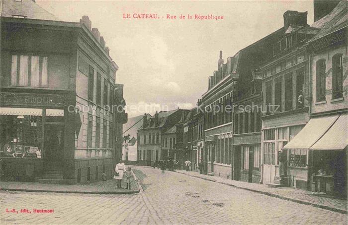 Le Cateau-Cambresis CAMBRAI 59 Nord Rue de la République