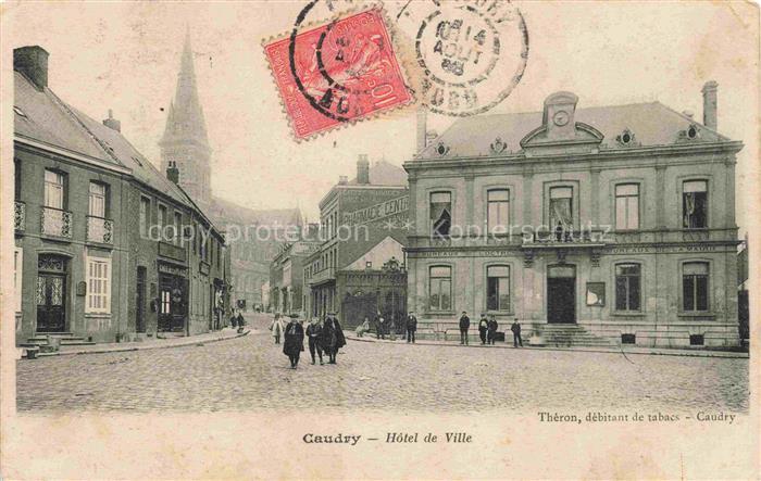 Caudry CAMBRAI 59 Nord Hôtel de Ville