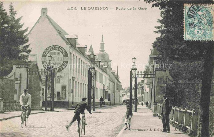 Le Quesnoy Avesnes-sur-Helpe 59 Nord Porte de la Gare