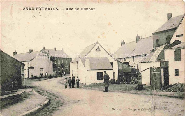 Sars-Poteries Avesnes-sur-Helpe 59 Nord Rue de Dimont