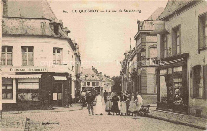 Le Quesnoy Avesnes-sur-Helpe 59 Nord Rue de Strasbourg