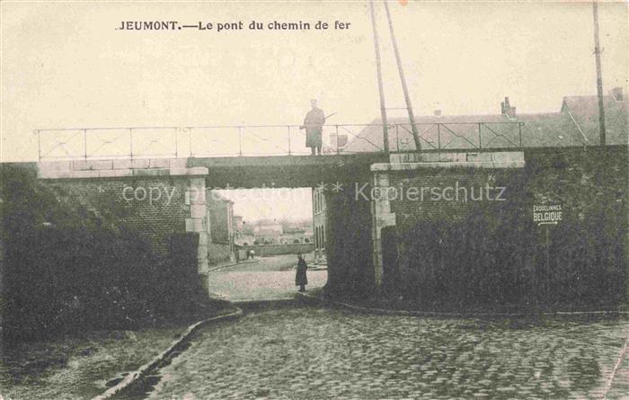 Jeumont Avesnes-sur-Helpe 59 Nord Pont du chemin de fer