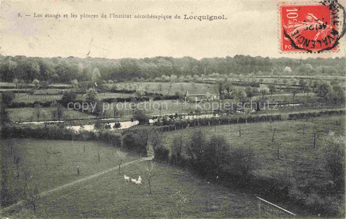 Locquignol Avesnes-sur-Helpe 59 Nord Les étangs et les pâtures de l'Institut aér