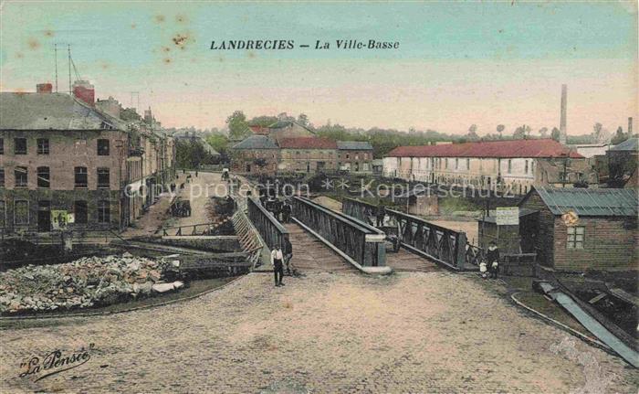Landrecies Avesnes-sur-Helpe 59 Nord La Ville Basse Pont