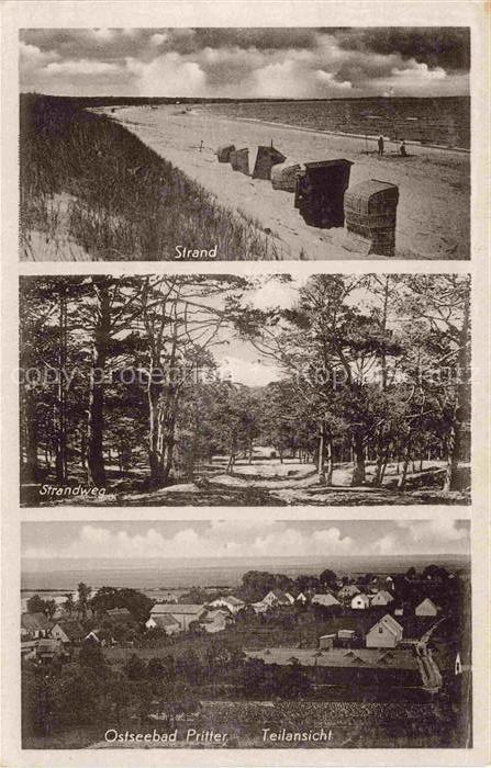 Pritter Przytor Swinemuende SWINOUJSCIE PL Teilansicht Ostseebad Strand Strandwe