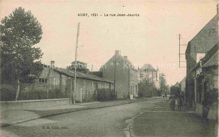Auby DOUAI 59 Nord Rue Jean-Jaurès
