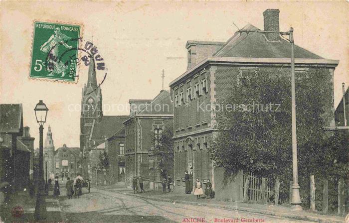Aniche DOUAI 59 Nord Boulevard Gambetta