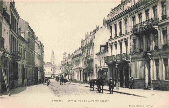 CAMBRAI 59 Nord Rue de la Porte Robert
