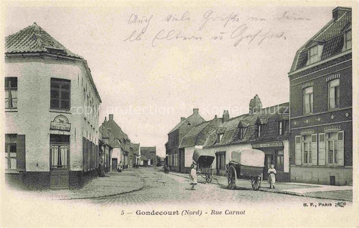 Gondecourt LILLE 59 Nord Rue Carnot