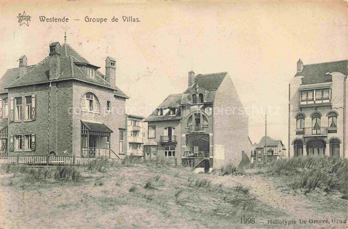 Westende MIDDELKERKE Belgie Groupe de Villas