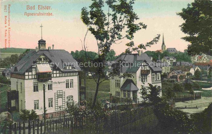 BAD ELSTER Vogtland Sachsen Agnesruhstrasse Villas