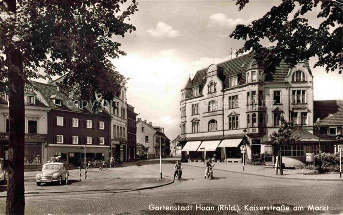 Haan Rheinland Kaiserstrasse am Markt