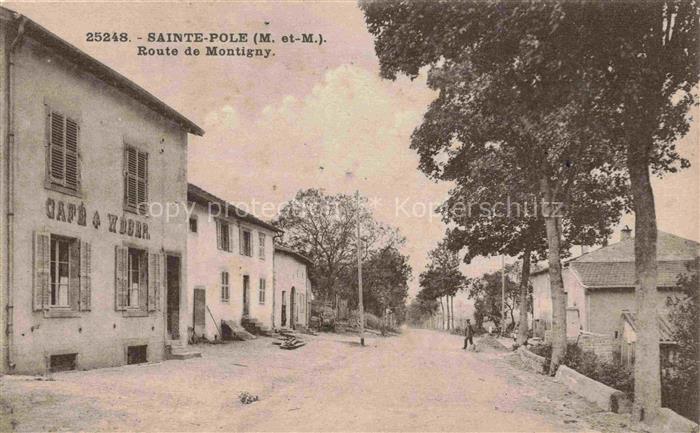 Sainte-Pole Luneville 54 Meurthe-et-Moselle Route de Montigny Café