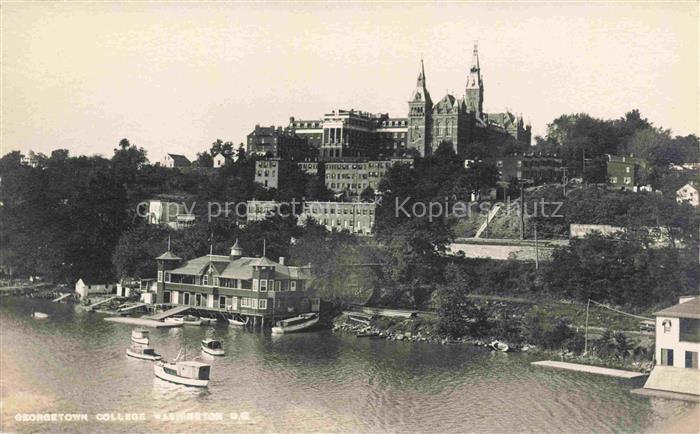 Georgetown WASHINGTON DC USA Panorama showing Georgetown College