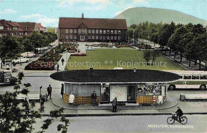 Merkstein Herzogenrath AACHEN NRW Erfrischungshalle O-Busbahnhof