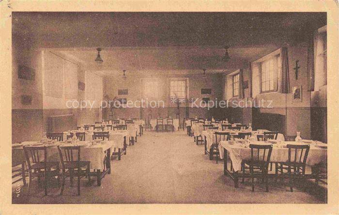 COLMAR 68 Haut-Rhin Institution Sainte-Odile Le Réfectoire