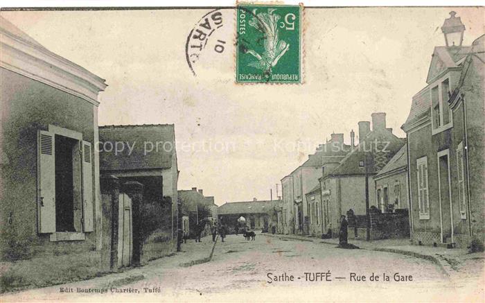 Tuffe MAMERS 72 Sarthe Rue de la Gare