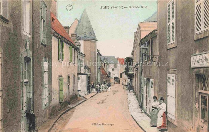 Tuffe MAMERS 72 Sarthe Grande Rue