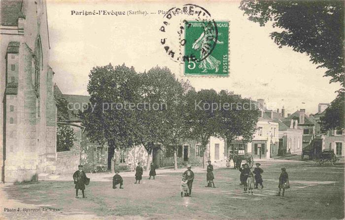 Parigne-l Eveque LE MANS 72 Sarthe Place de l'Eglise