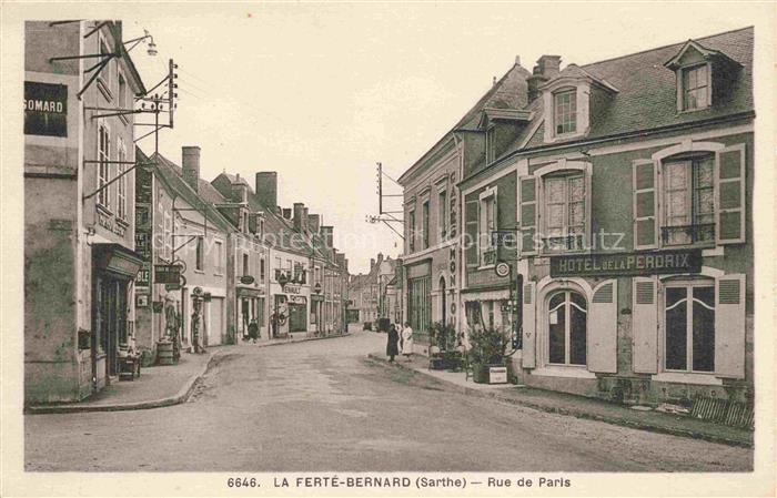 La Ferte-Bernard MAMERS 72 Sarthe Rue de Pair Hôtel