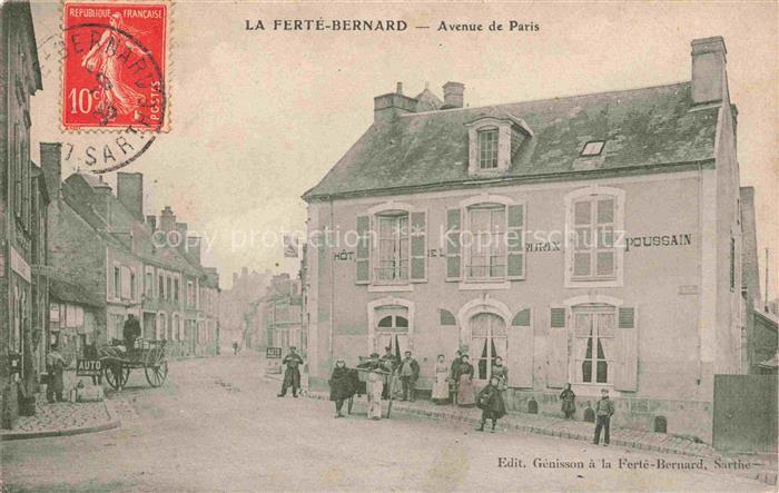 La Ferte-Bernard MAMERS 72 Sarthe Avenue de Paris