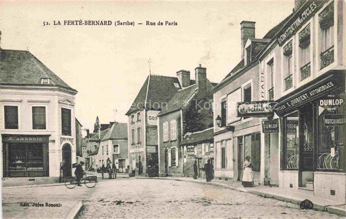 La Ferte-Bernard MAMERS 72 Sarthe Rue de Paris