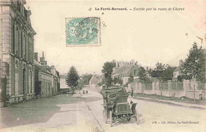 La Ferte-Bernard MAMERS 72 Sarthe Entrée par la Route de Cherré