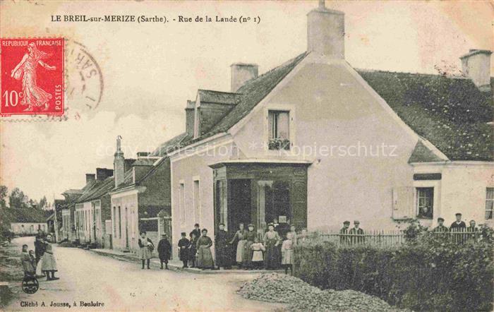 Le Breil-sur-Merize MAMERS 72 Sarthe Rue de la Lande