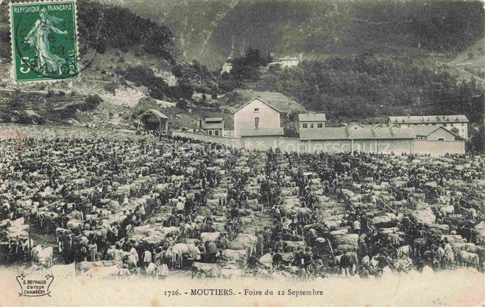 Moutiers 73 d Albertville Foire du 12 Septembre
