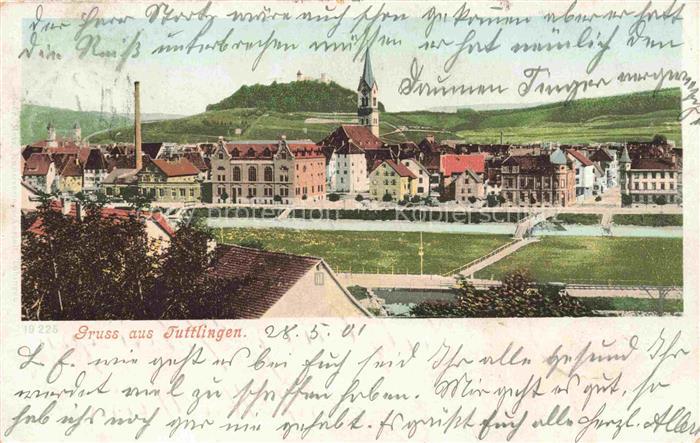 TUTTLINGEN Teilansicht mit Kirche