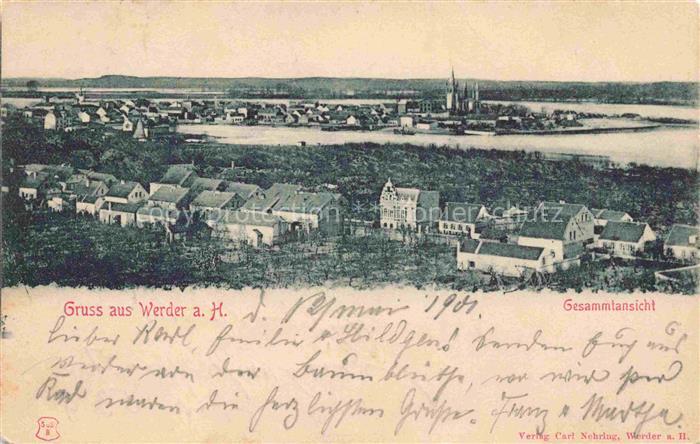 Werder Havel Gesamtansicht