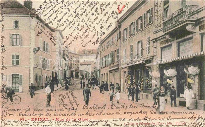 EPINAL 88 Vosges Rue de la Gare