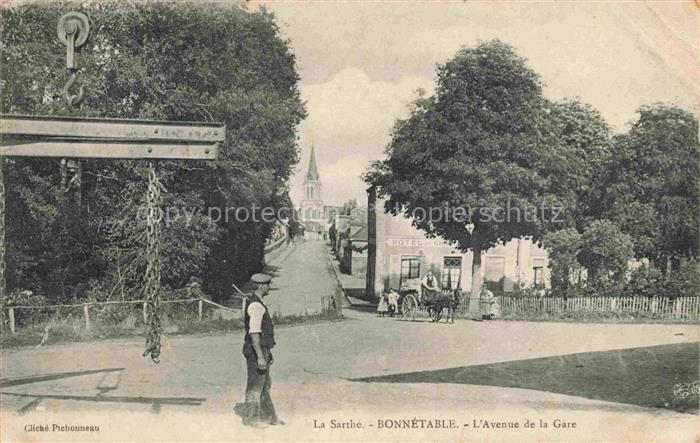 Bonnetable MAMERS 72 Sarthe Avenue de la Gare