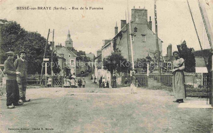Besse-sur-Braye Mamers 72 Sarthe Rue de la Fontaine