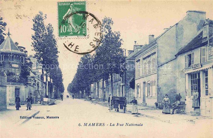 MAMERS 72 Sarthe Rue Nationale