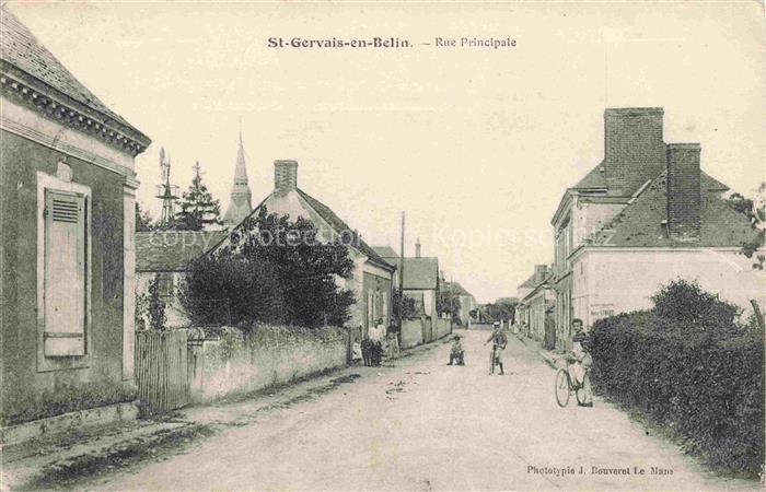 St-Gervais-en-Belin Rue Principale
