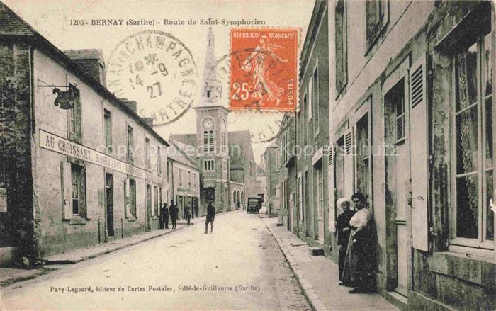 Bernay-en-Champagne 72 Sarthe Route de Saint-Symphorien