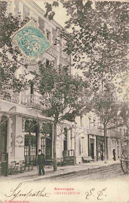 Chatelguyon Chatel-Guyon 63 Puy-de-Dome Hôtel au centre